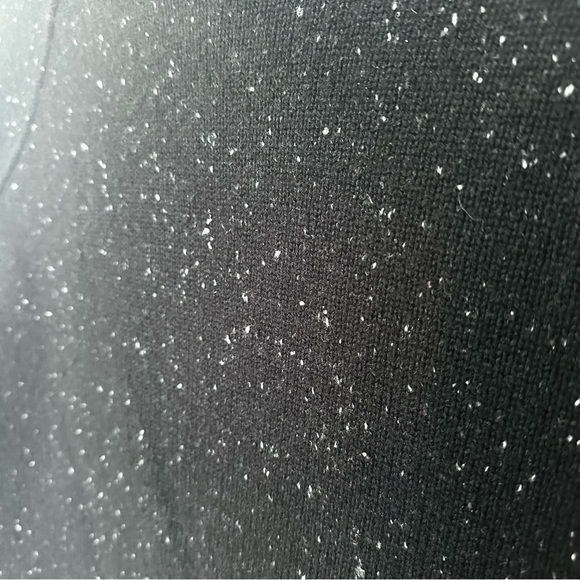 (SOLD) Theory 100% Cashmere Karinella Sweater Top in Black Multi, size Small / P - Picture 7 of 9